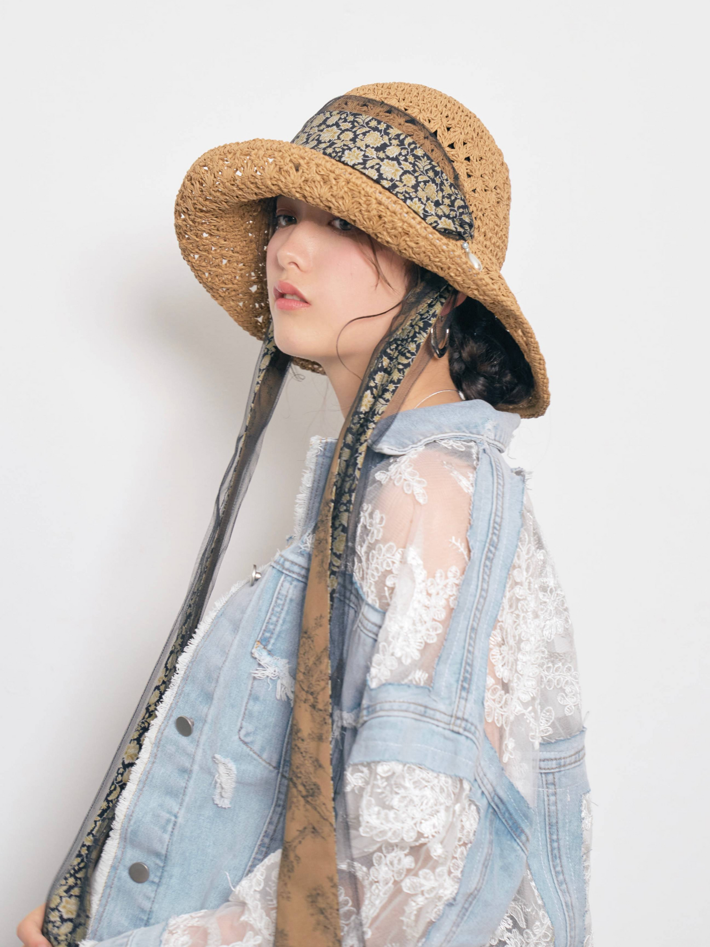 Pearl French Riviera Flower Hat