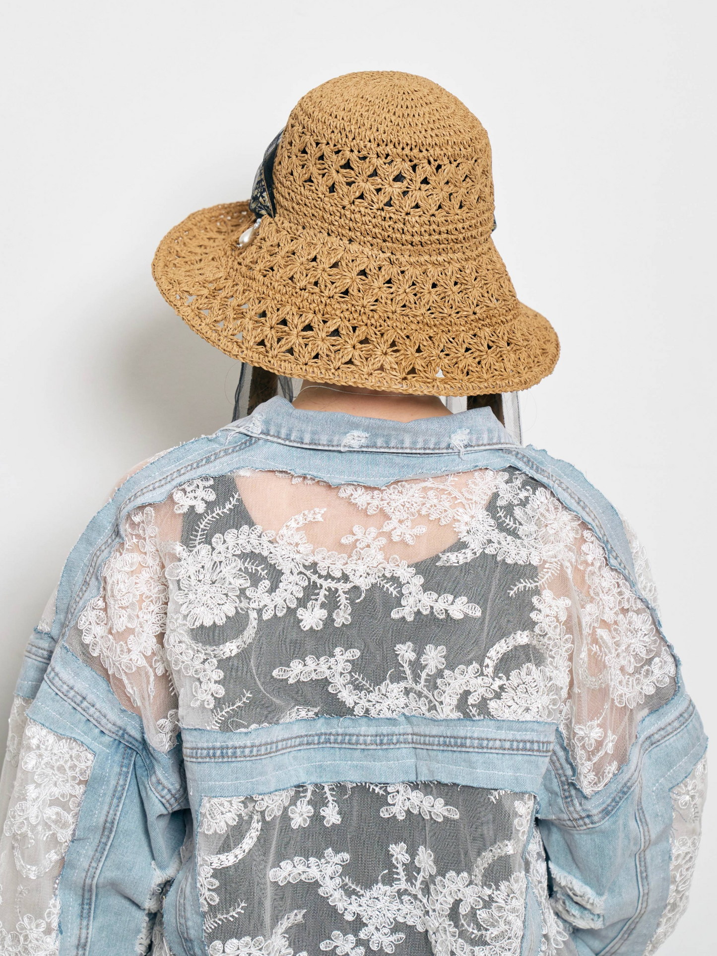 Pearl French Riviera Flower Hat