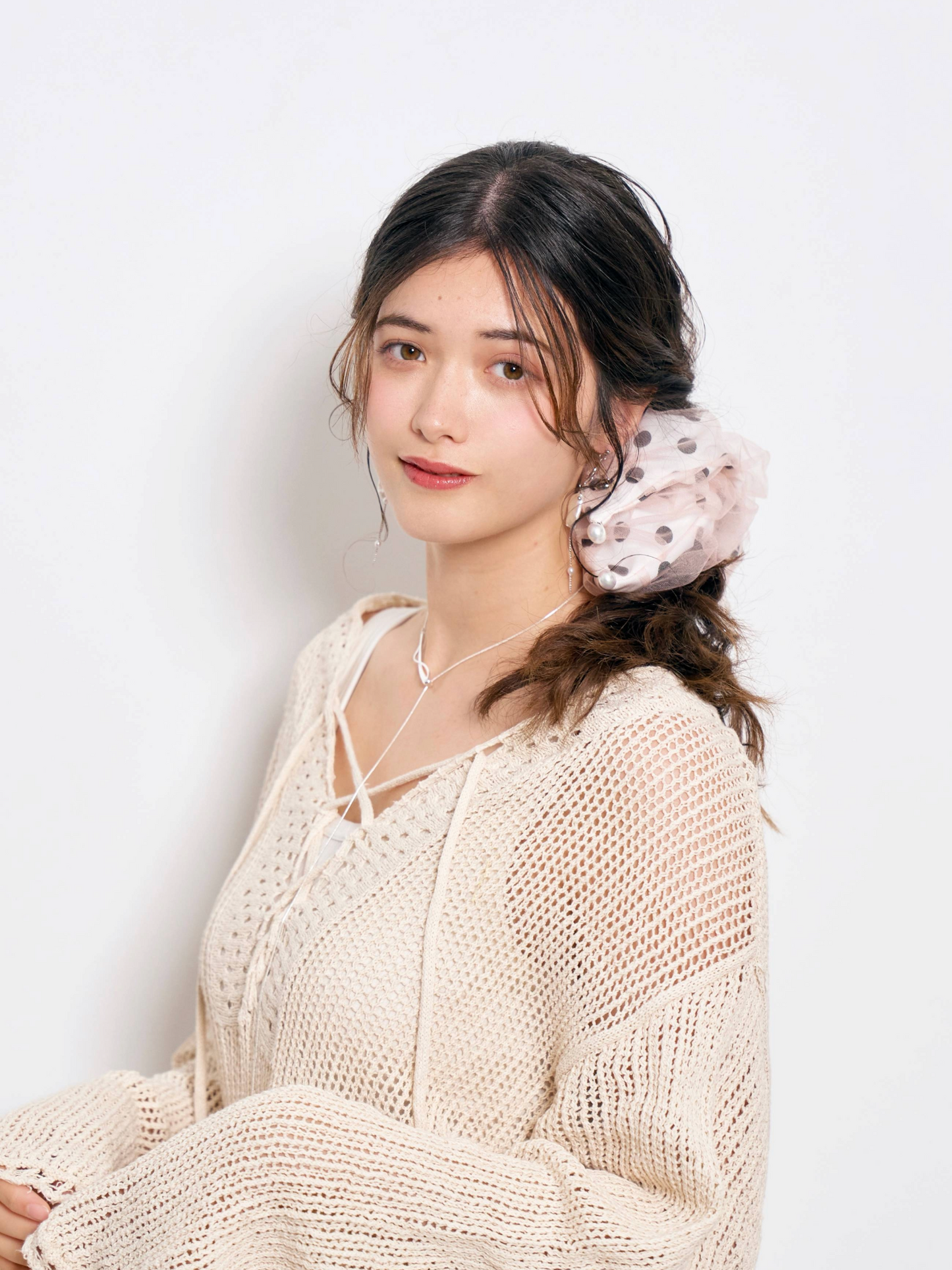 Sheer Perle Dot Chou Chou