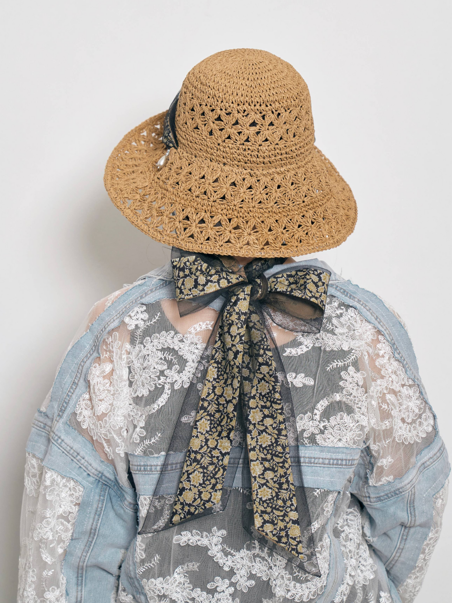 Pearl French Riviera Flower Hat