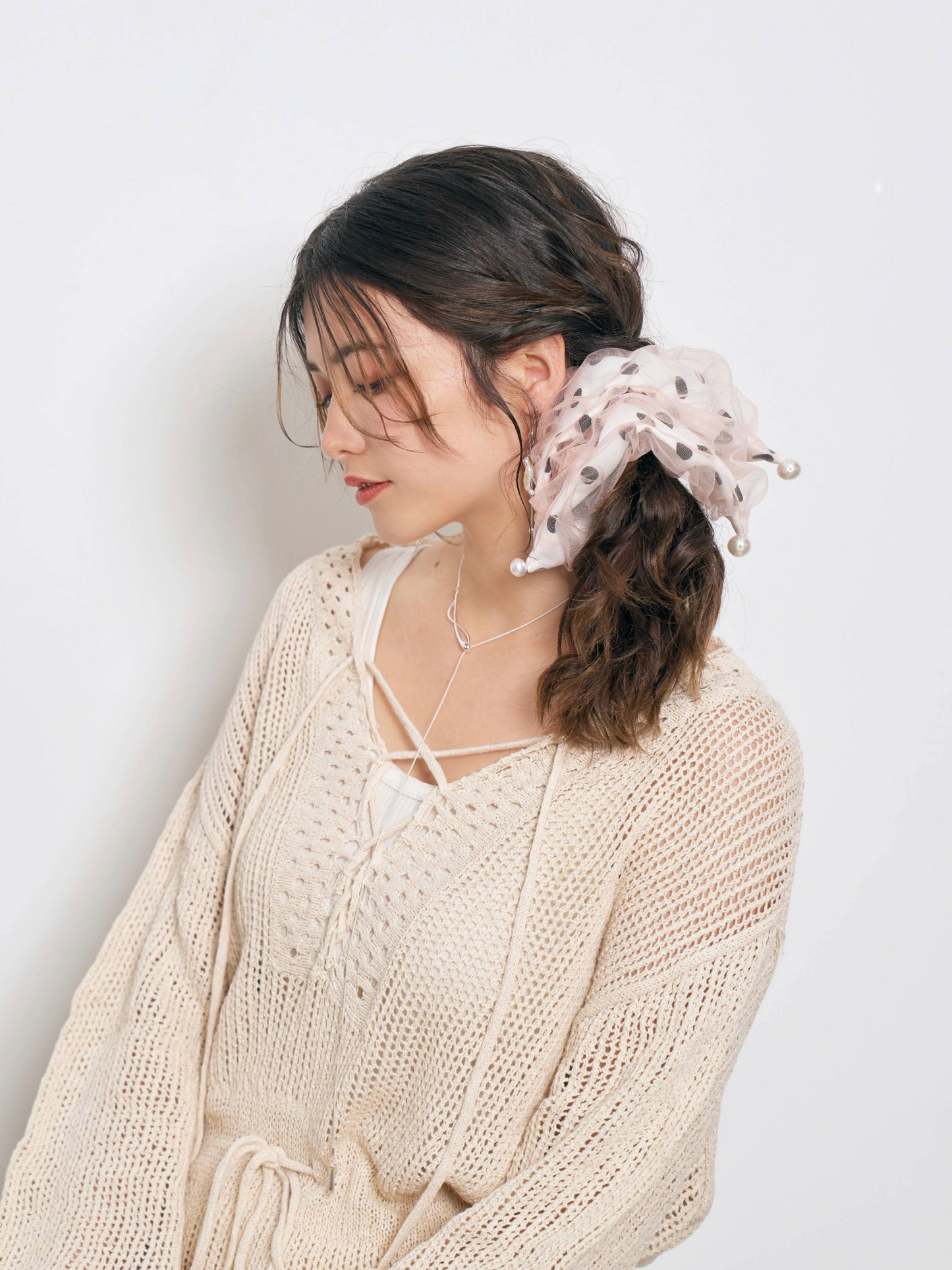 Sheer Perle Dot Chou Chou