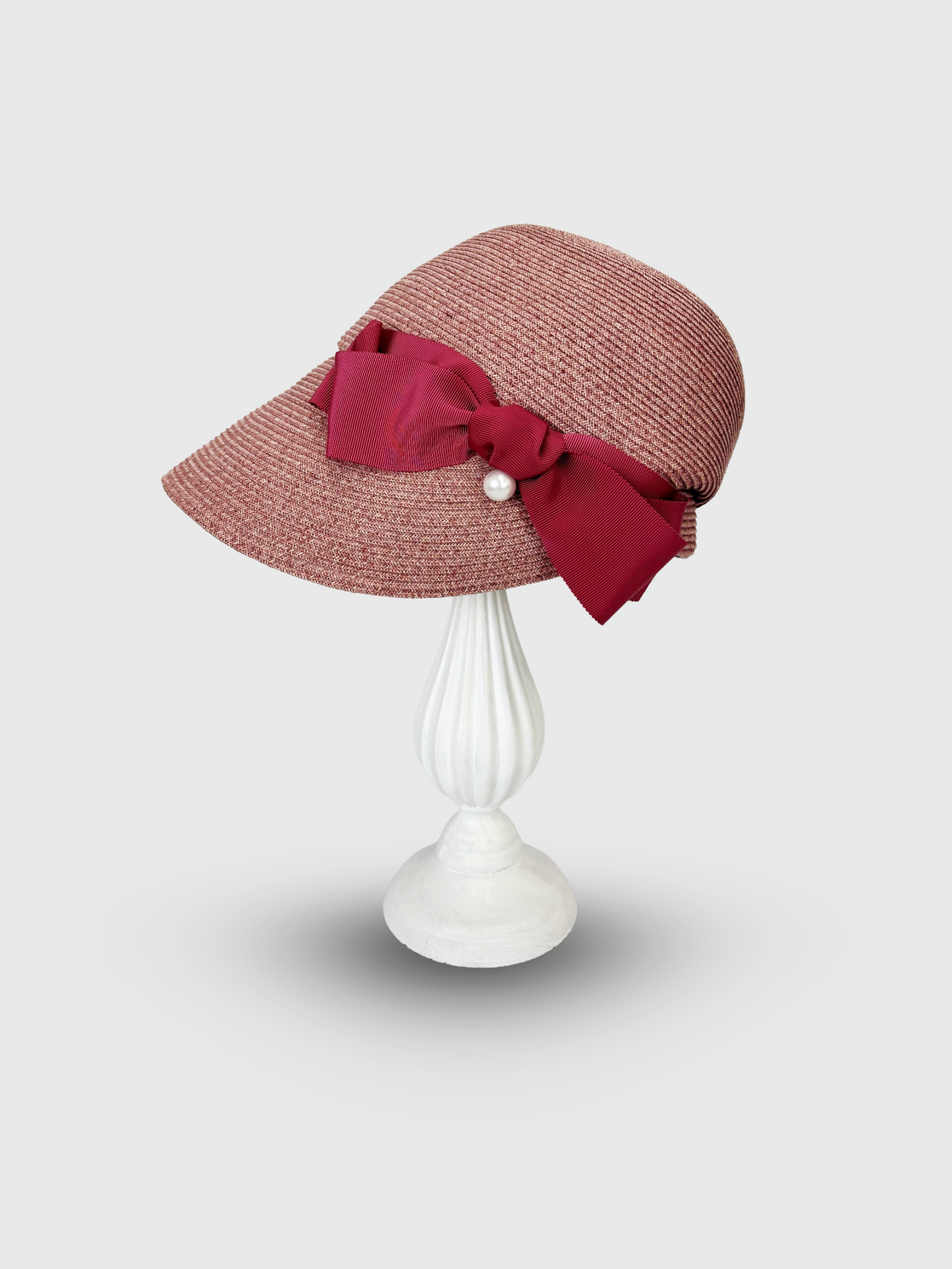 Pearl Side Ribbon Casquette