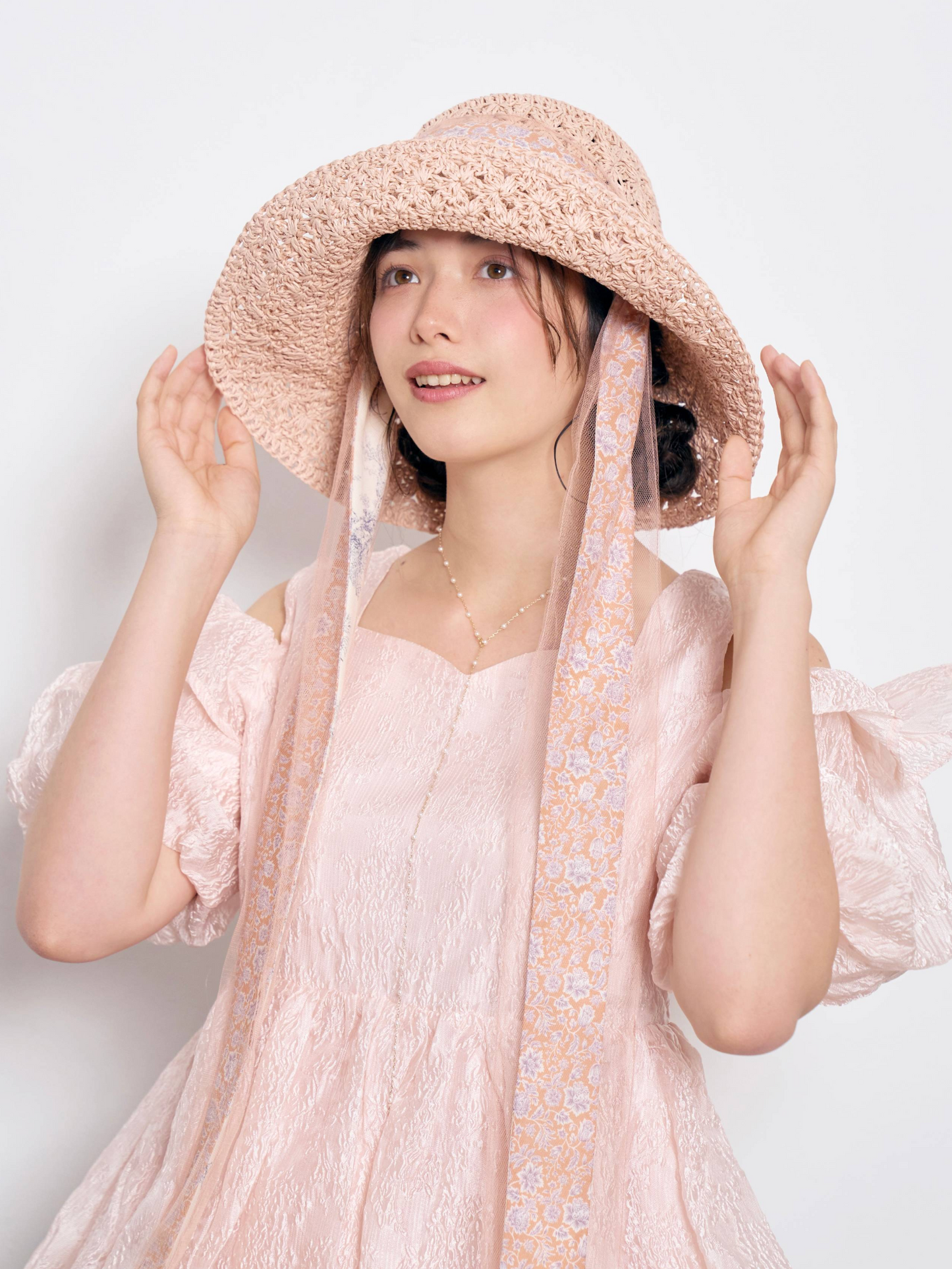 Pearl French Riviera Flower Hat