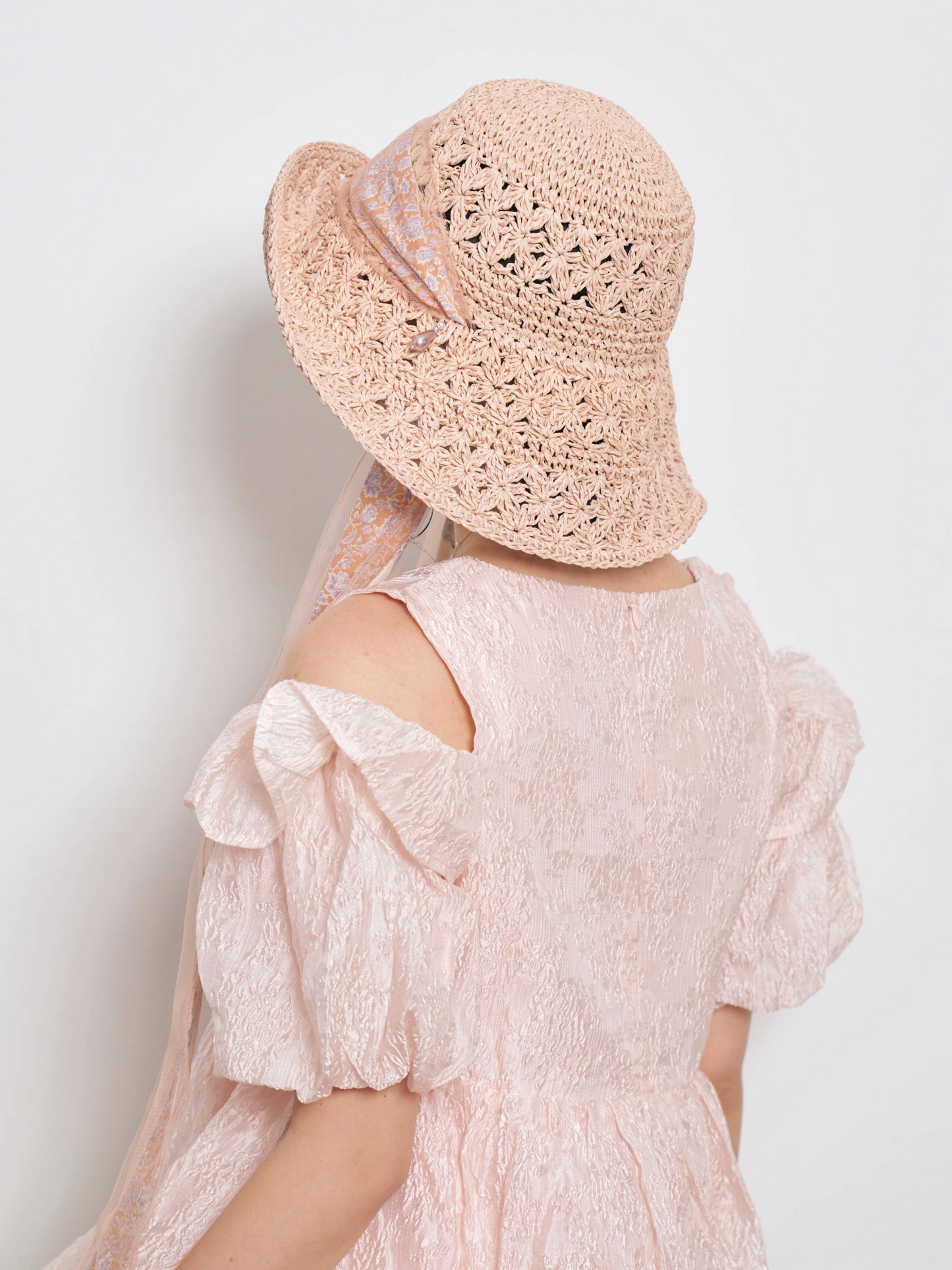 Pearl French Riviera Flower Hat