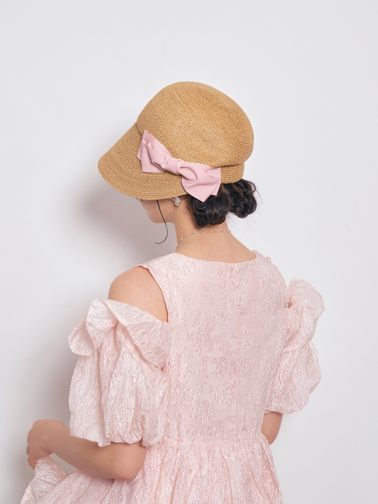 Side Ribbon Braid Casquette 2