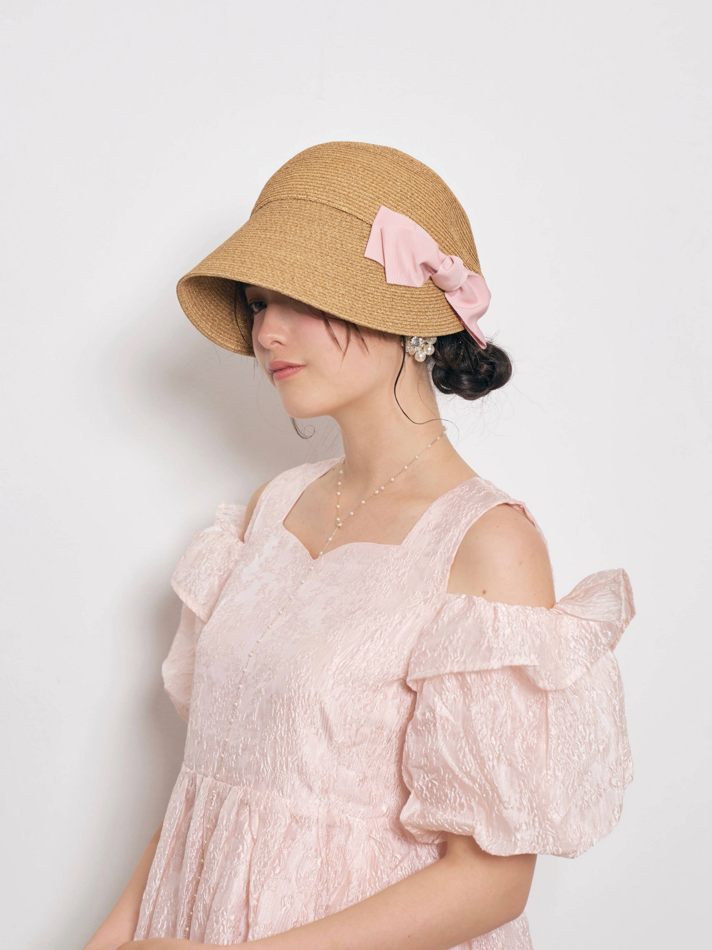 Side Ribbon Braid Casquette 2