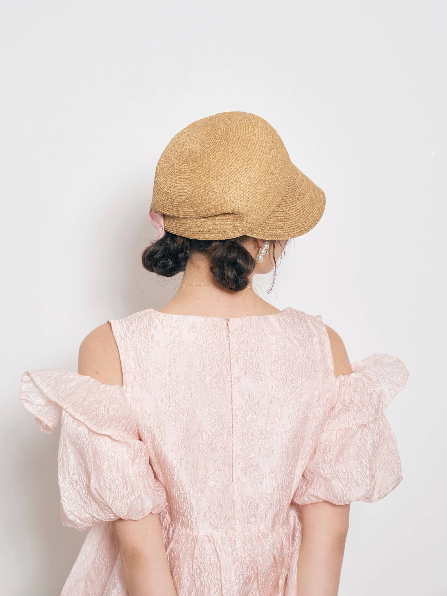 Side Ribbon Braid Casquette 2 – ETRE'MIU