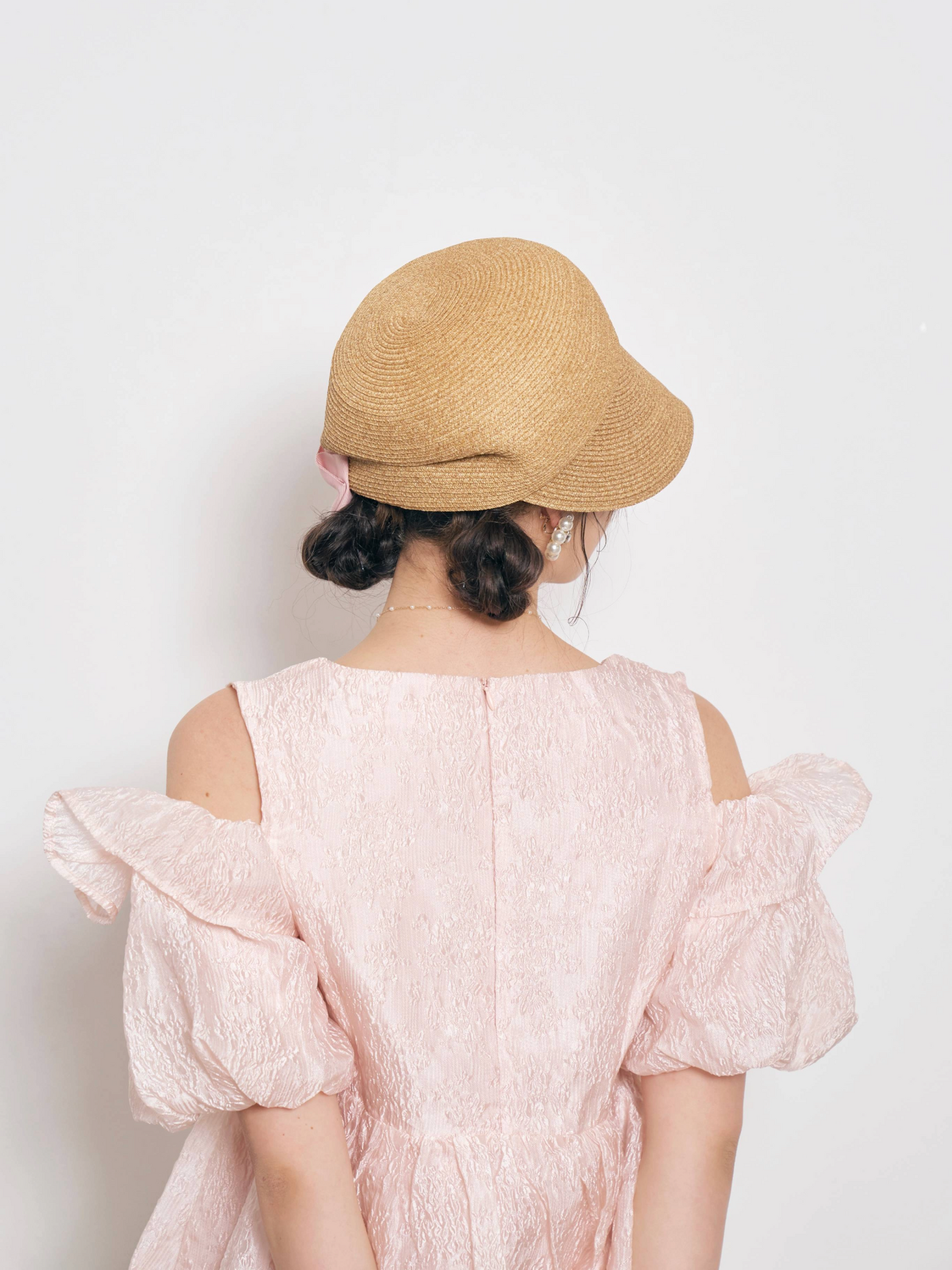 Side Ribbon Braid Casquette 2