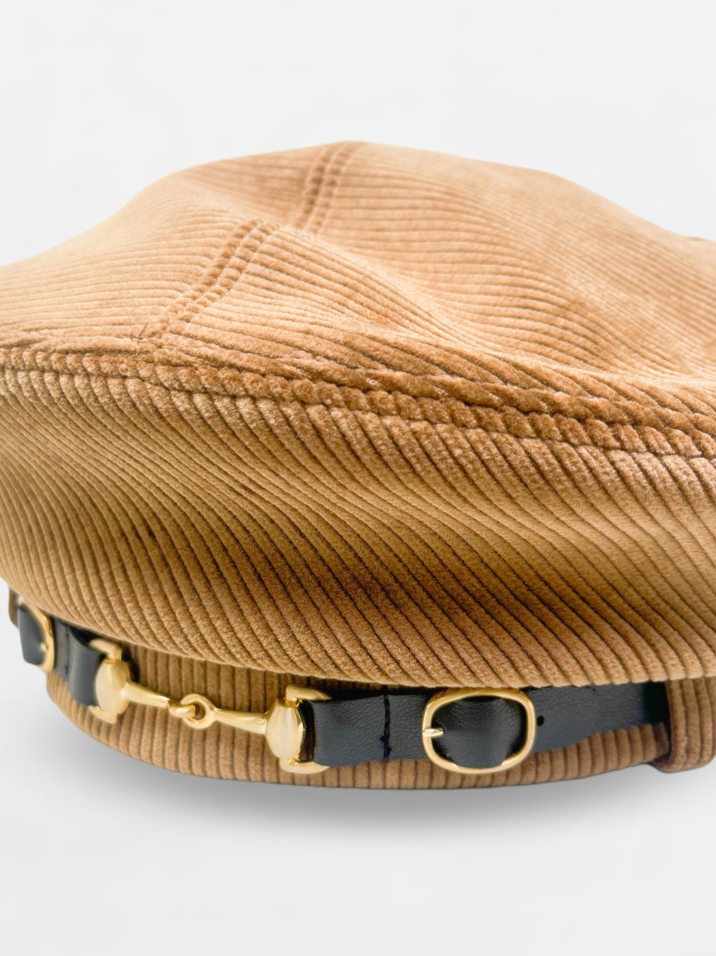 Corduroy Bit Beret