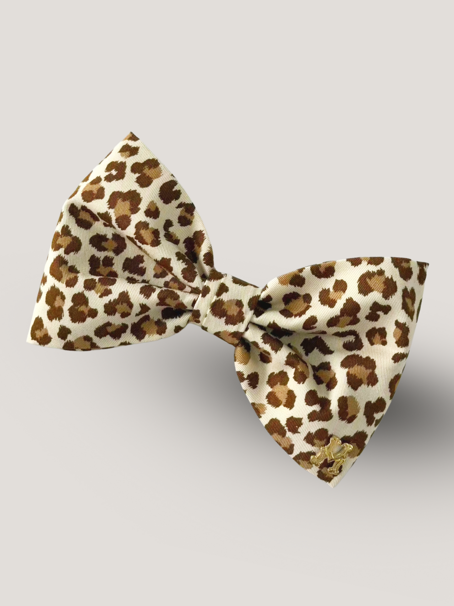 ETRE'MIU Leopard Ribbon Barrette ヒョウ柄リボンバレッタ