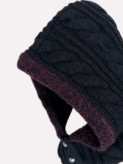 Cable Knit Balaclava